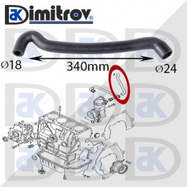 Маркуч картерни газове Volkswagen Bora Caddy Golf Polo